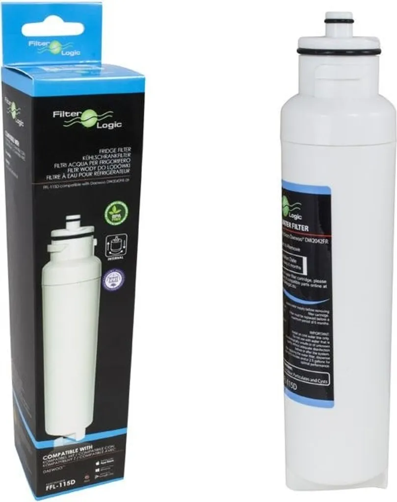 Filtre à Eau Réfrigérateur Daewoo DW2042FR Aqua Crystal Logic FFL-115D
