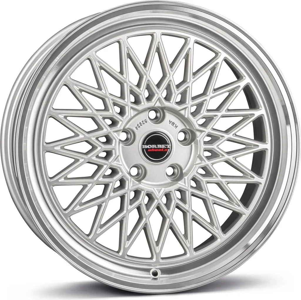 Jante Borbet B Argent 8.0x18 ET40 5x114.3 pour Mercedes Citan Type T