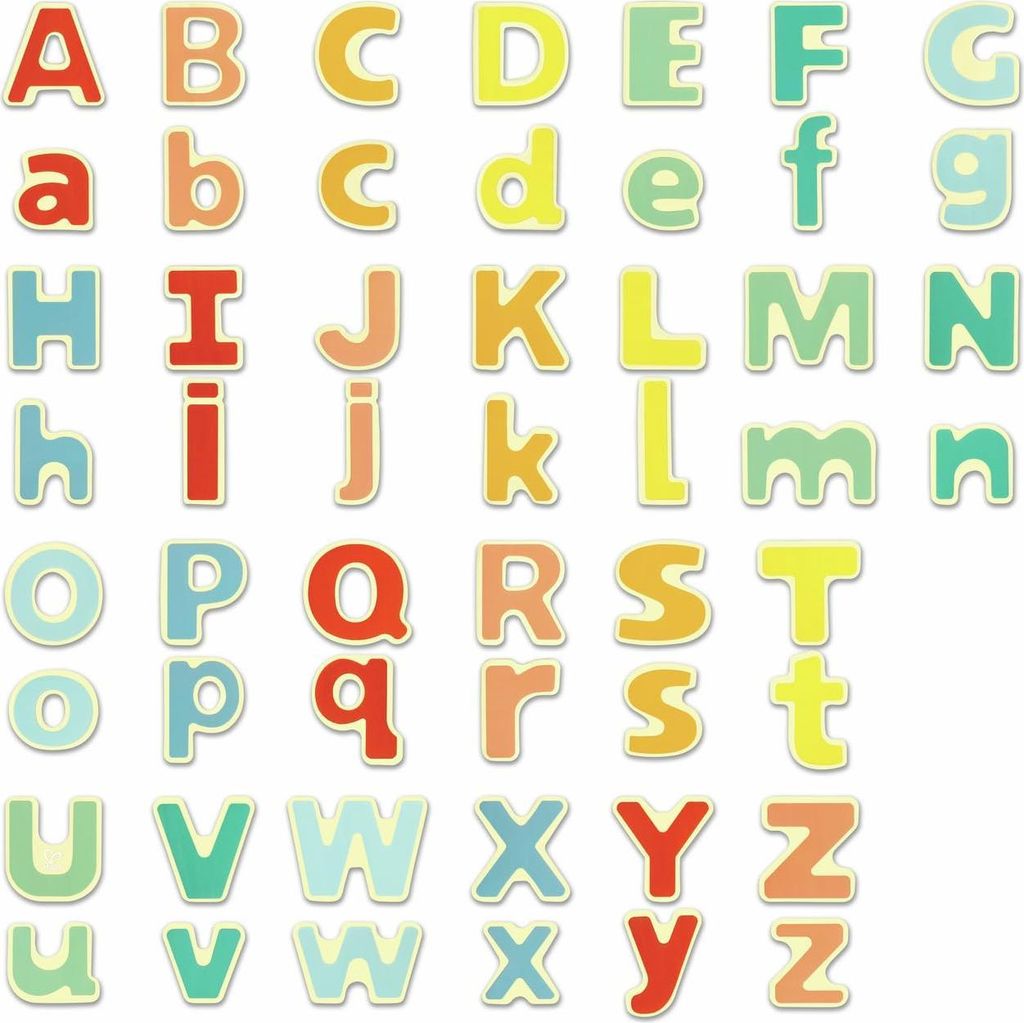 Hape magnetisches Alphabet Holzbuchstaben Lernspielzeug Produktbild 