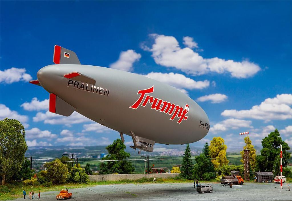 Faller 222413 Spur N Bausatz Luftschiff Trumpf oder Hintergrundmodell für H0