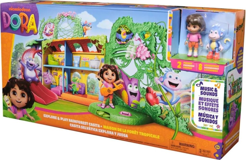 Spin Master Dora Playset Rainforest Casita so zvukom Obrázok produktu 