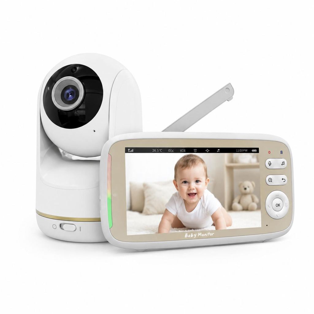 Monitor para bebés con cámara, monitor para bebés con Imagen del producto 
