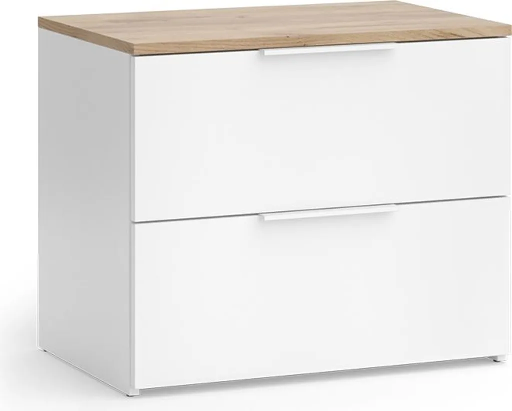 Vicco Cassettiera Wido 60 x 50 cm Bianco Sonoma: Mobile Multiuso Ante
