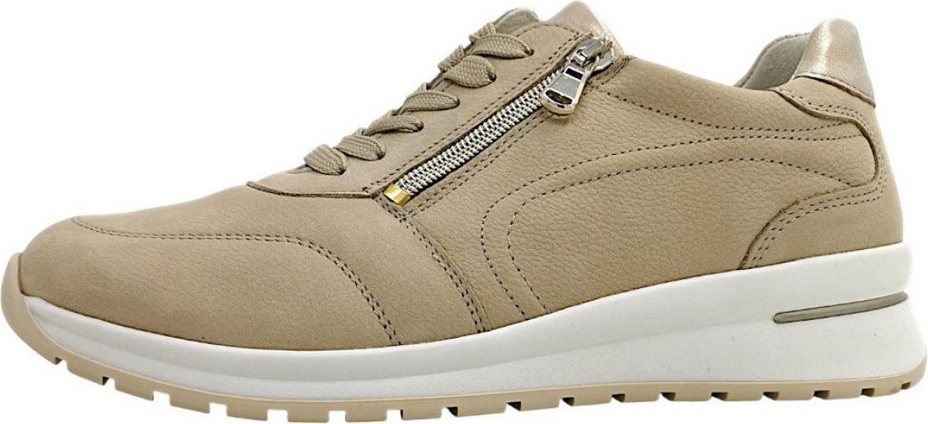 Waldläufer 928002 201 095 Damen Sneaker Inessa Beige, Beige, Gr. 5
