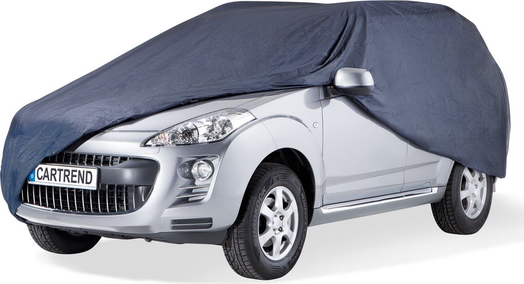 CARTREND Vollgarage SUV (503x213x172cm) blau Produktbild 