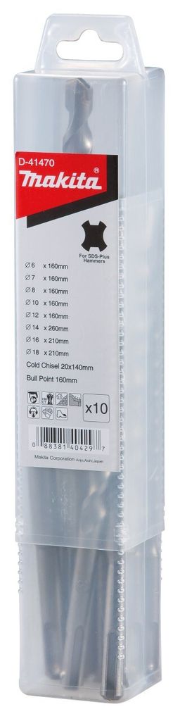Makita SDS-plus Bohrer-Meißel-Set Produktbild 