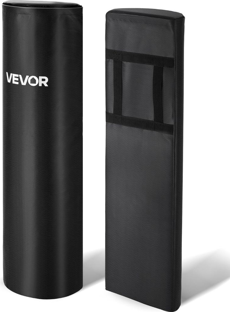 VEVOR Fußball Tackling Dummy PVC Step-Over-Dummy, hochdichtes Schwamm-Blocking-Pad (1080 x 310 x 155 mm), robuste Trainingsdummies mit Griffen, id...
