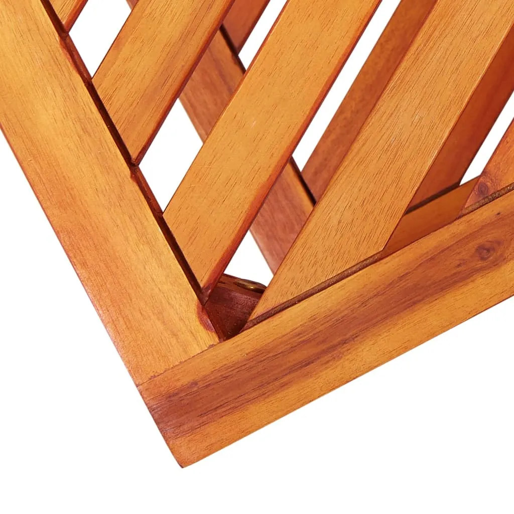 Table d'appoint pratique en bois massif pour petits espaces 45 cm