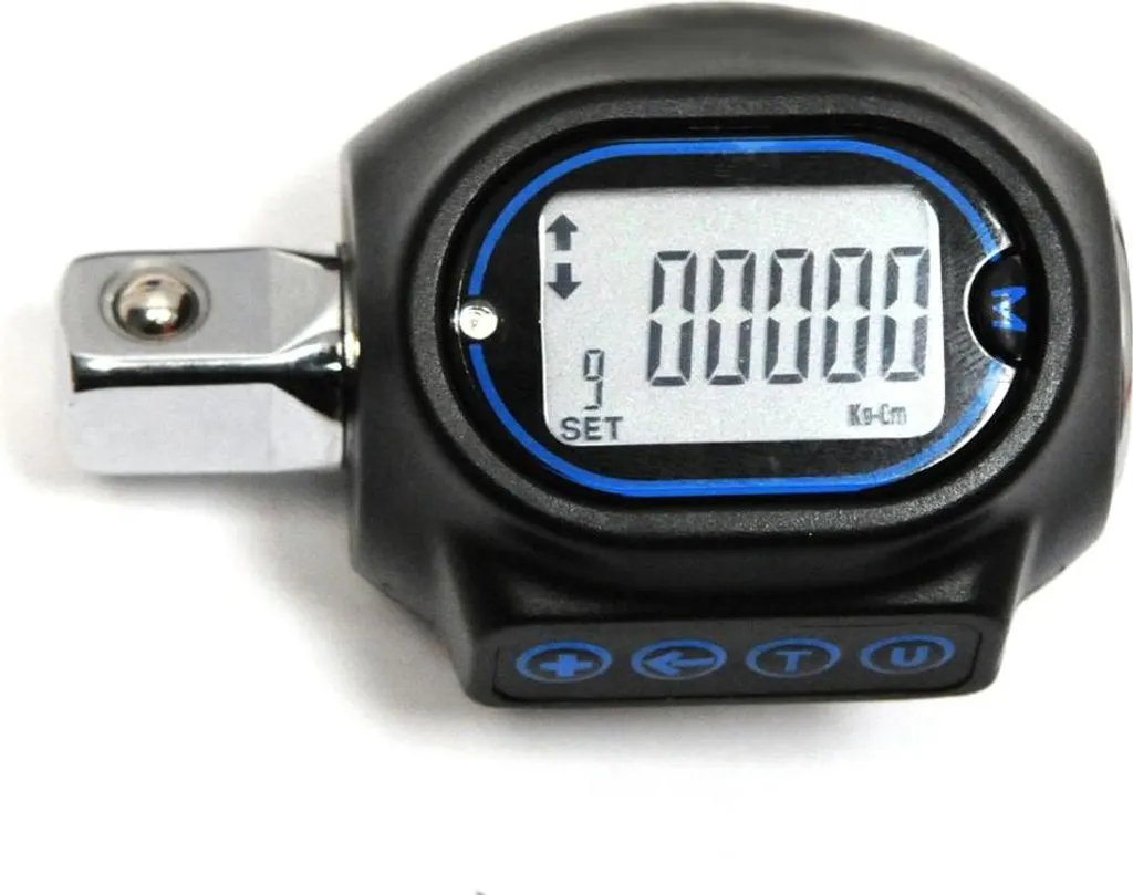 Chiave dinamometrica 1/2", 3/8", 1/4", 0 - 200 Nm, display LCD