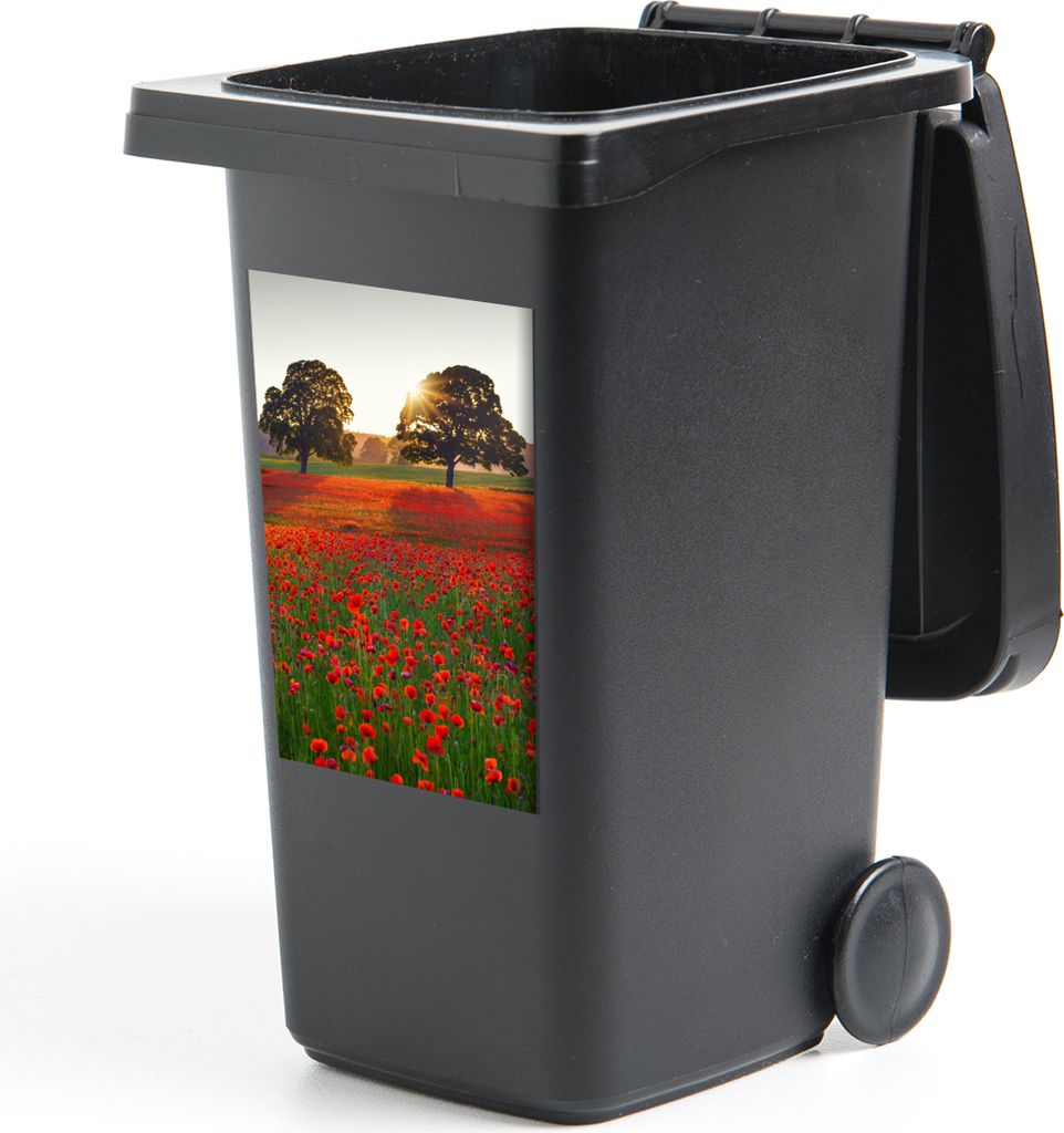 MuchoWow - Mültonnen-sticker - Sticker - Aufkleber für die Mülltonne