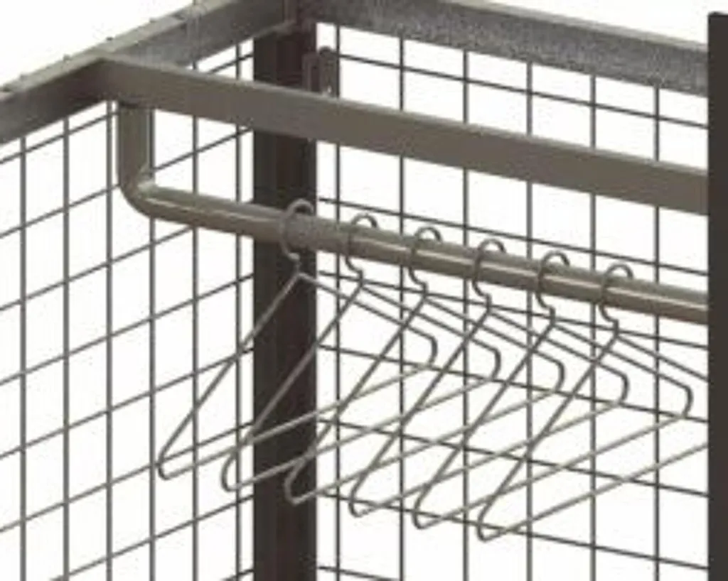 Aménager une penderie sur rayonnage Prospace+ avec ce tube métal