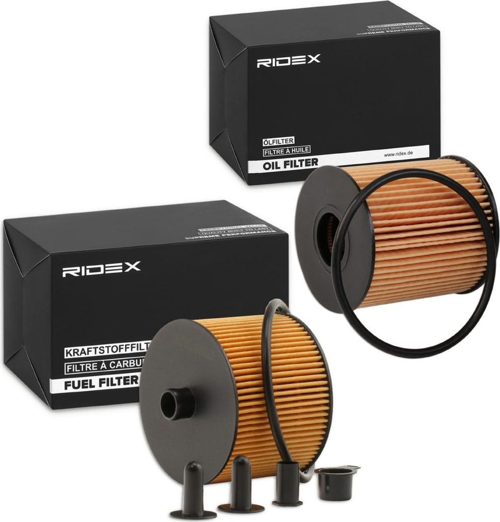 RIDEX Filterset Inspektionspaket Filtersatz für FORD MONDEO IV Turnier (BA7) Focus II Schrägheck (DA, HCP, DP) S-MAX (WA6) Focus II Kombi GALAXY ...