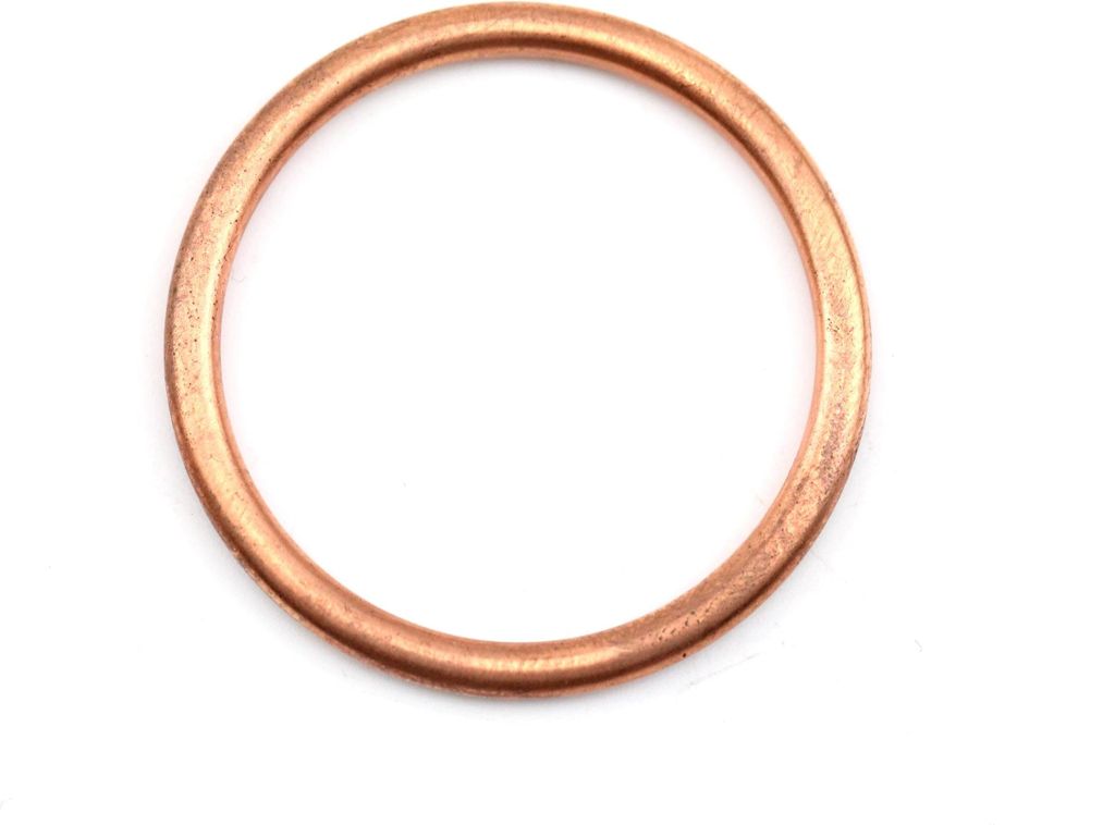 Krümmer Dichtung, Fülldichtring hohl 28mm, Kupfer, Simson Produktbild 