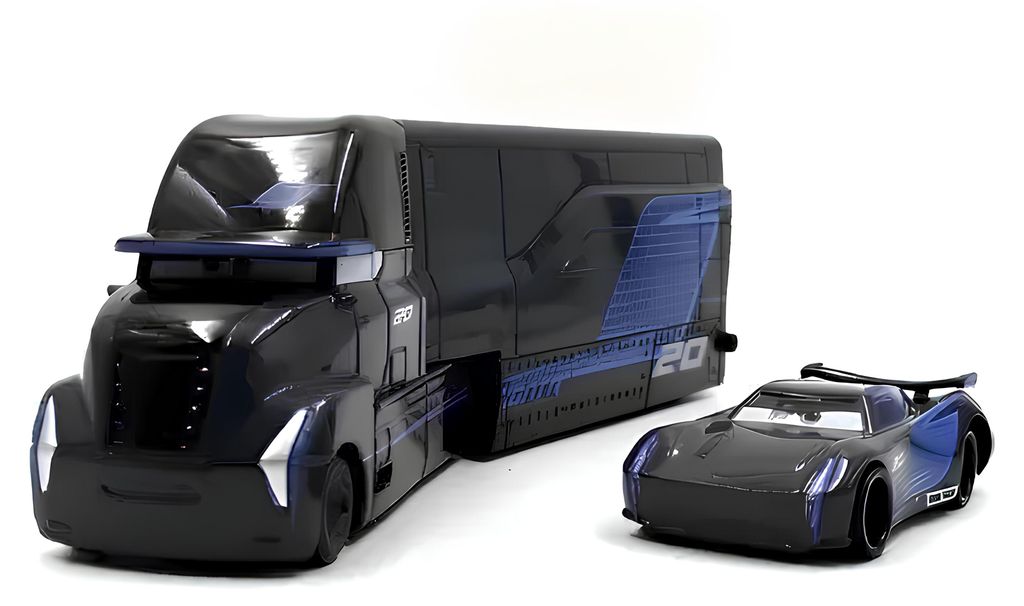 Set di 2 auto Jackson Storm dal film Cars, figure veicoli Immagine del prodotto 