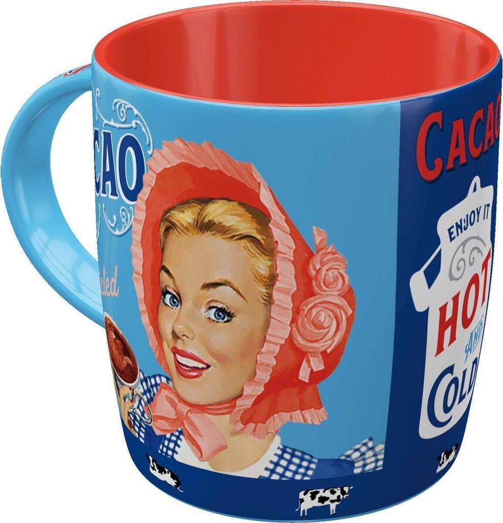 Nostalgic-Art - Kaffeetasse - Say It 50's - Cacao Addicted