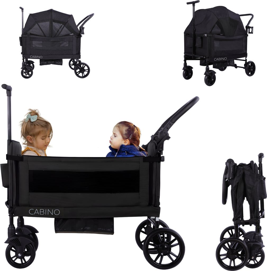 Cabino Bolderkar Waggie Schwarz Produktbild 