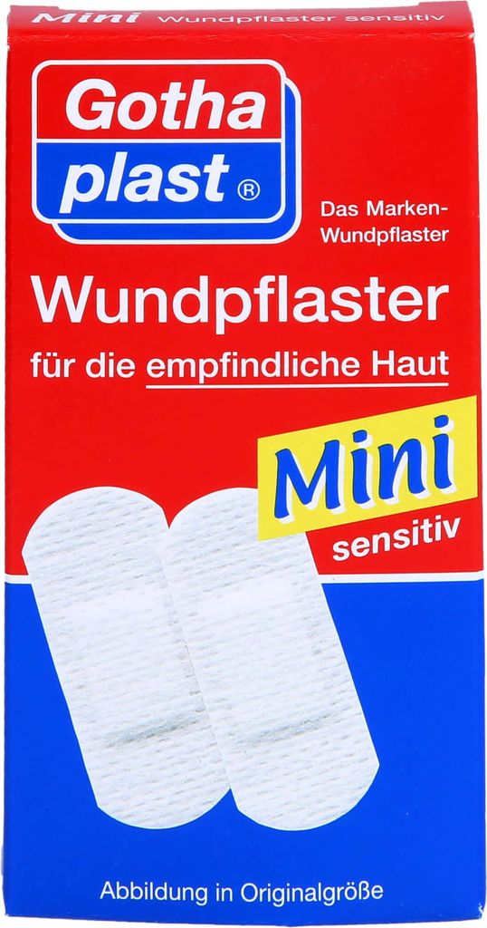 Gothaplast náplast na rány MINI sensitive 4x1,7cm, 20 Obrázek produktu 