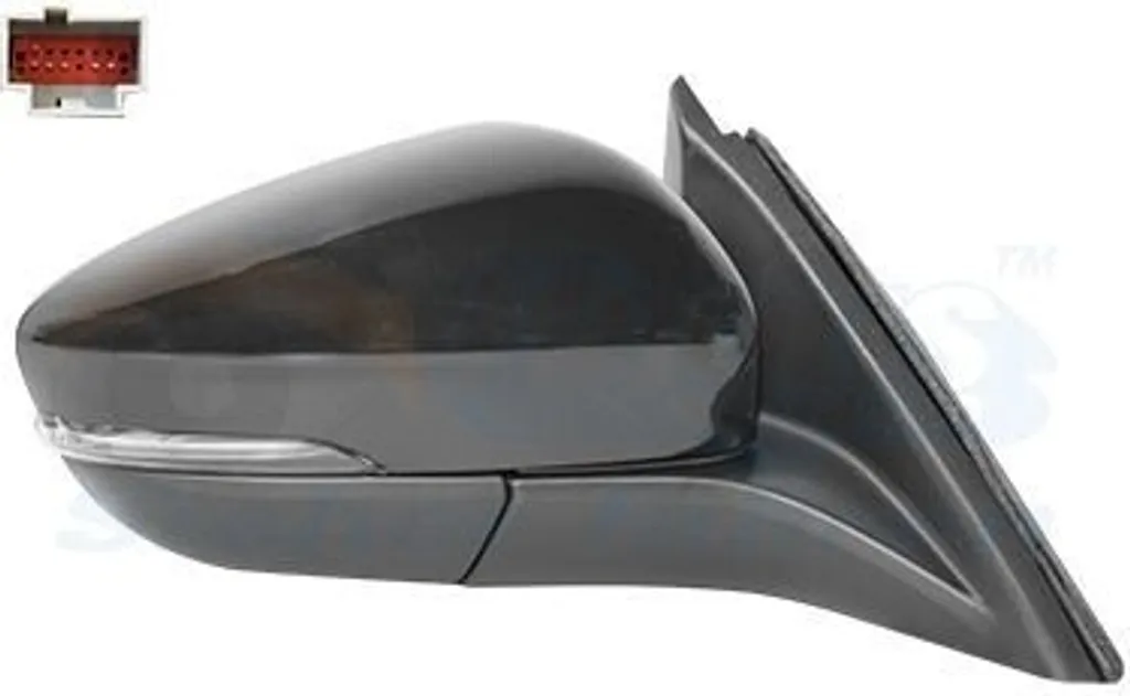Rétroviseur Droit Cassé Focus Mk4 ? Remplacez avec VAN WEZEL 1949808
