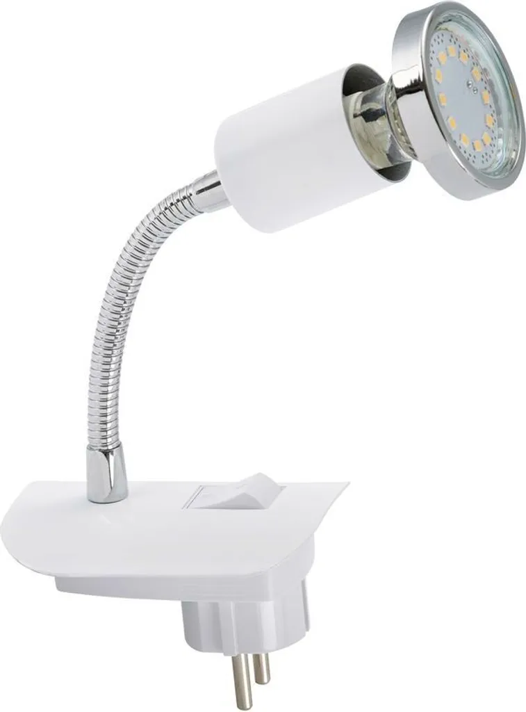 Lampe LED blanche à brancher 3W GU10 - Éclairage compact basse énergie - 5