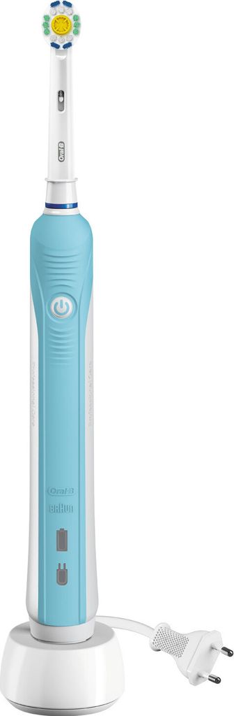 Oral-B Elektrische Zahnbürste PRO 700 weiß/blau Produktbild 22