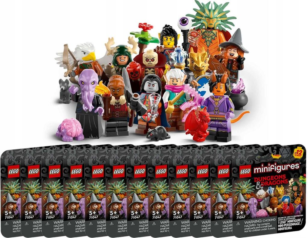 71047 – LEGO Minifiguren – Dungeons & Dragons – 12er-Set Produktbild 