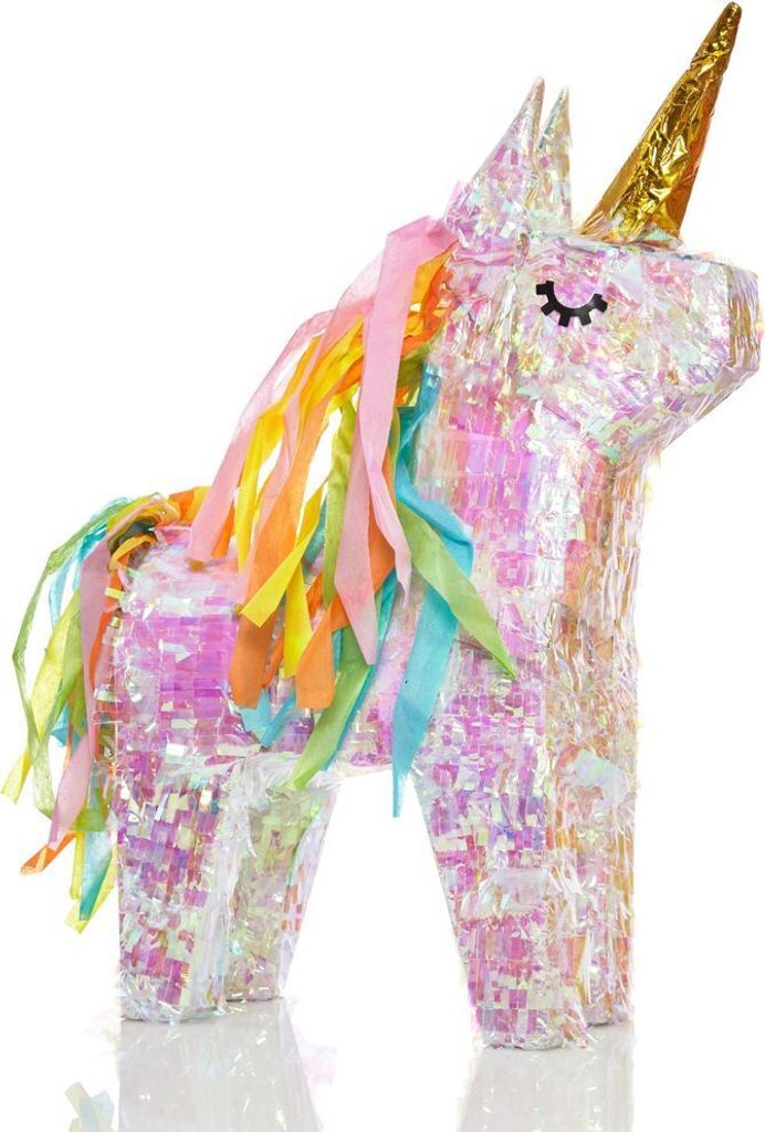Lumaland Pinata Licorne - Set à remplir - avec raquette, Image du produit 