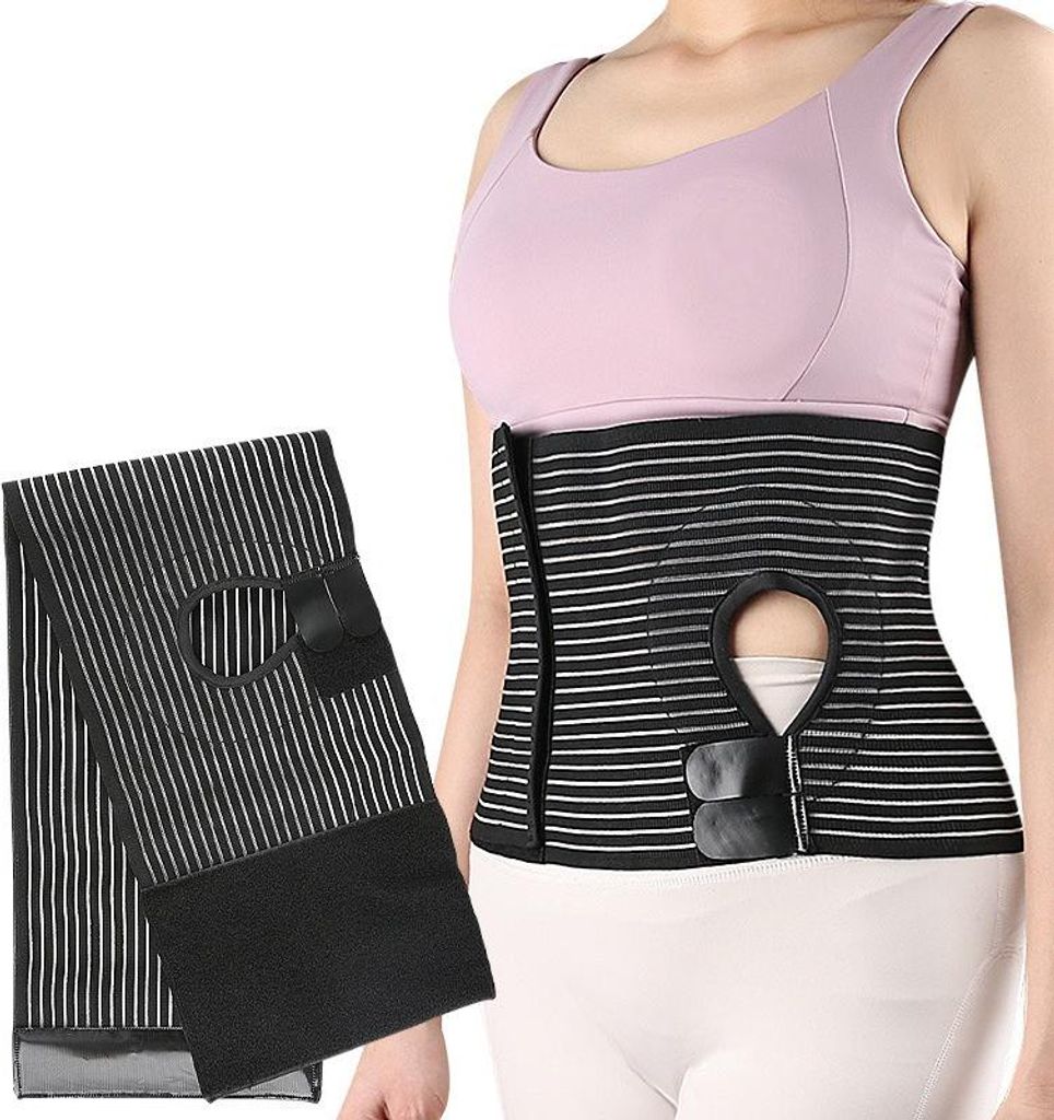 INF Verstellbarer Stoma-Unterstützungsgürtel - Elastischer Produktbild 