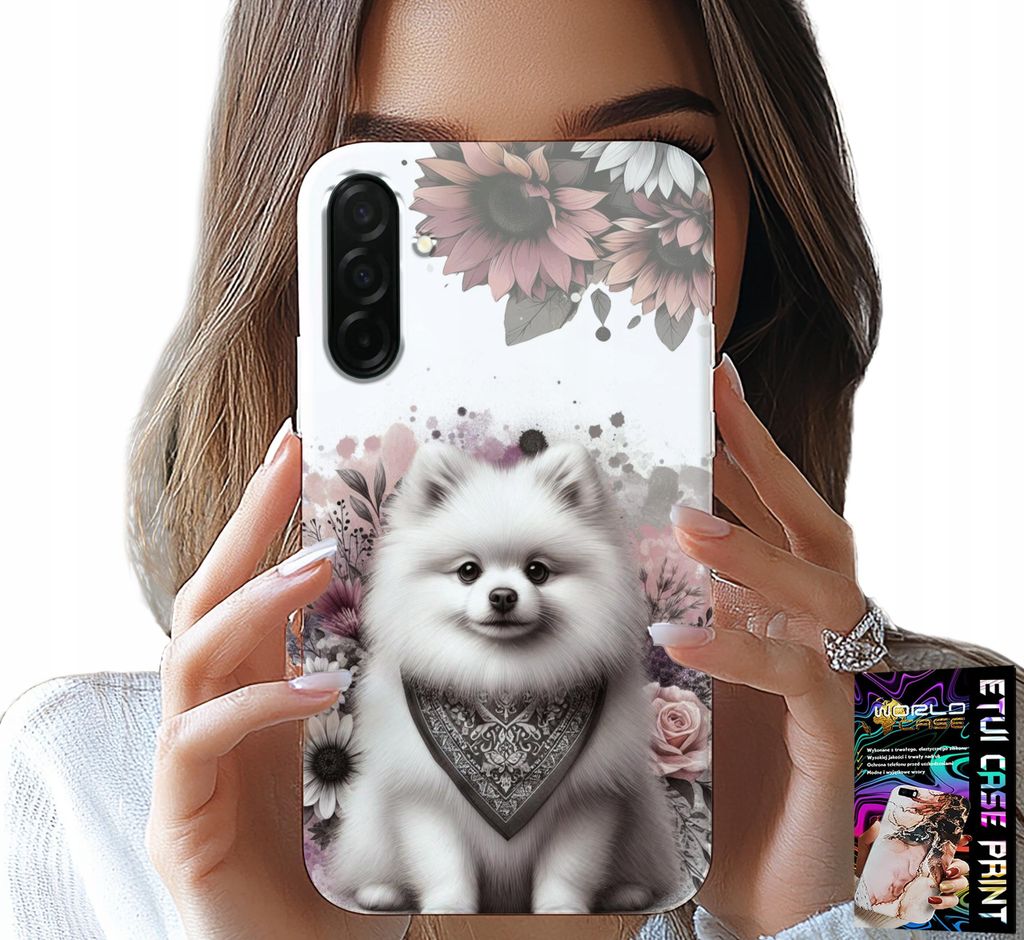 Etui Für Samsung Galaxy A36 5G - Pomeranian, Miniature Spitz, Hunde Rassen