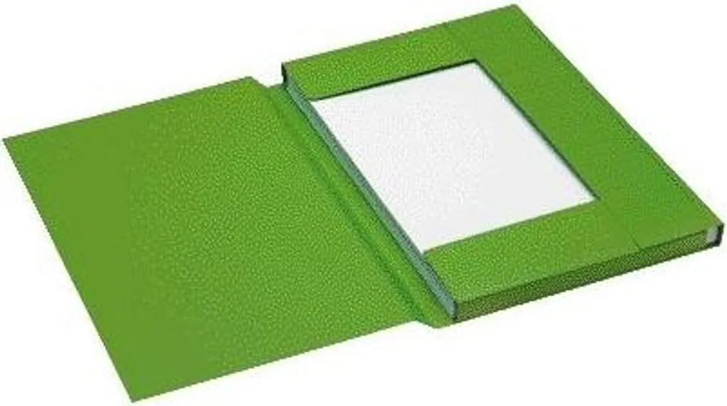 Jalema Chemise à rabats Folio en carton recyclé vert 250g - lot de 25
