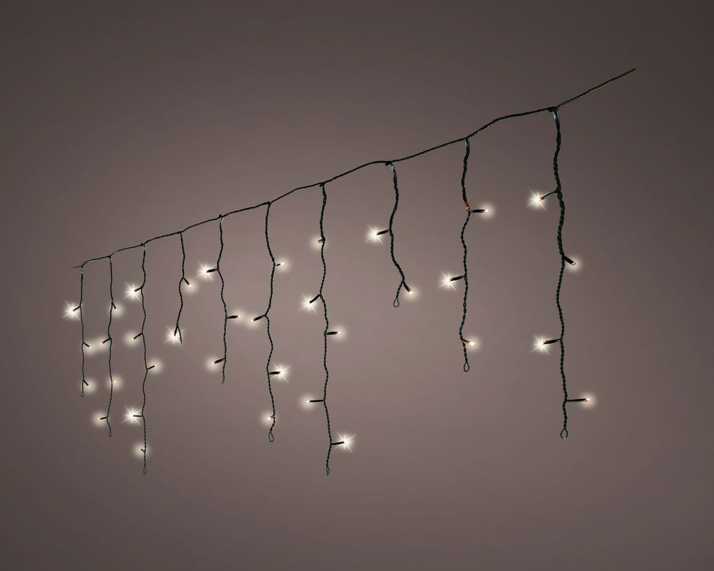 Kaemingk LED Lichtervorhang Icicle Lights 175 Lichter 7,5 m Produktbild 