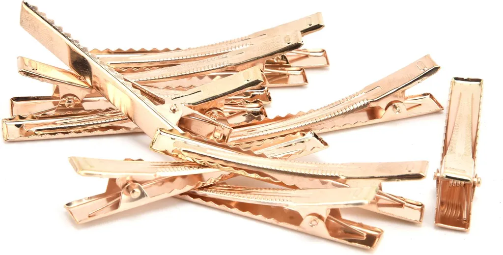 10 Becchi di Cicogna Metallo per Parrucchieri Styling e Taglio
