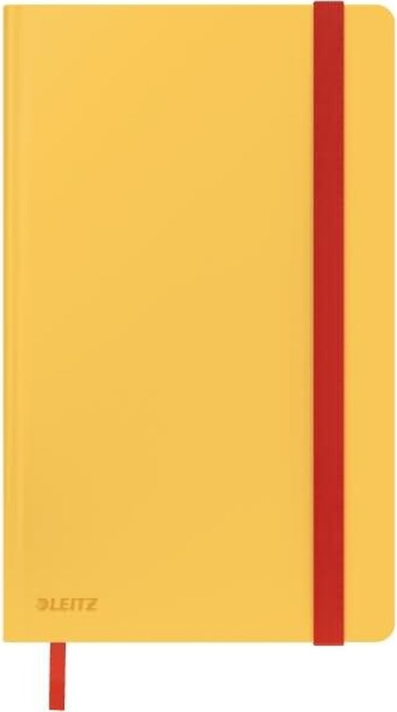 Leitz Notizbuch Cosy DIN A5 kariert gelb 80 Bl.