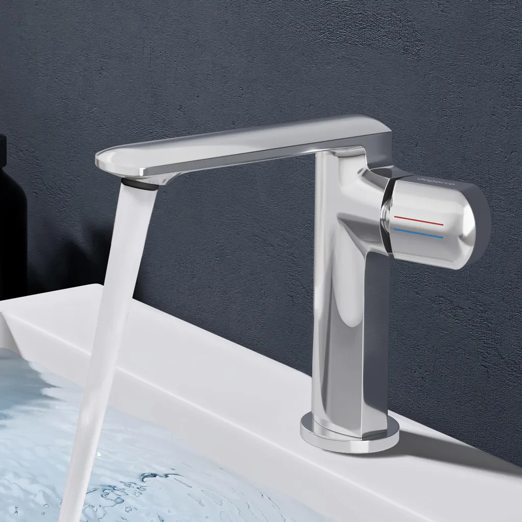 Miscelatore Monocomando Lavabo Doporro WAO-1180 Ottone 17,9 cm