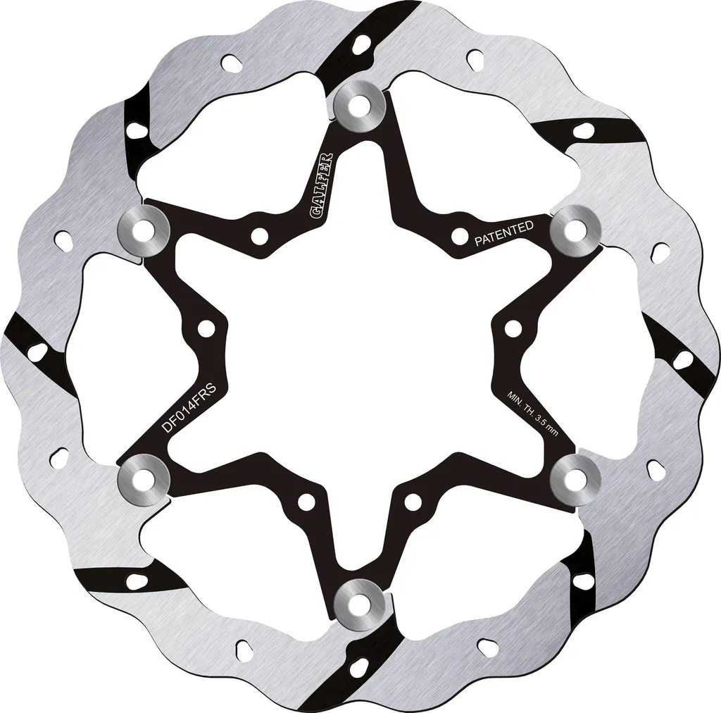 Disque Galfer DF014FRS Racing Oversize Grooved avant 270mm Honda 125-500