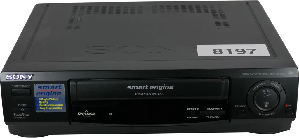 Sony SLV-E230 Magnétoscope VHS avec technologie de suivi automatique Pro