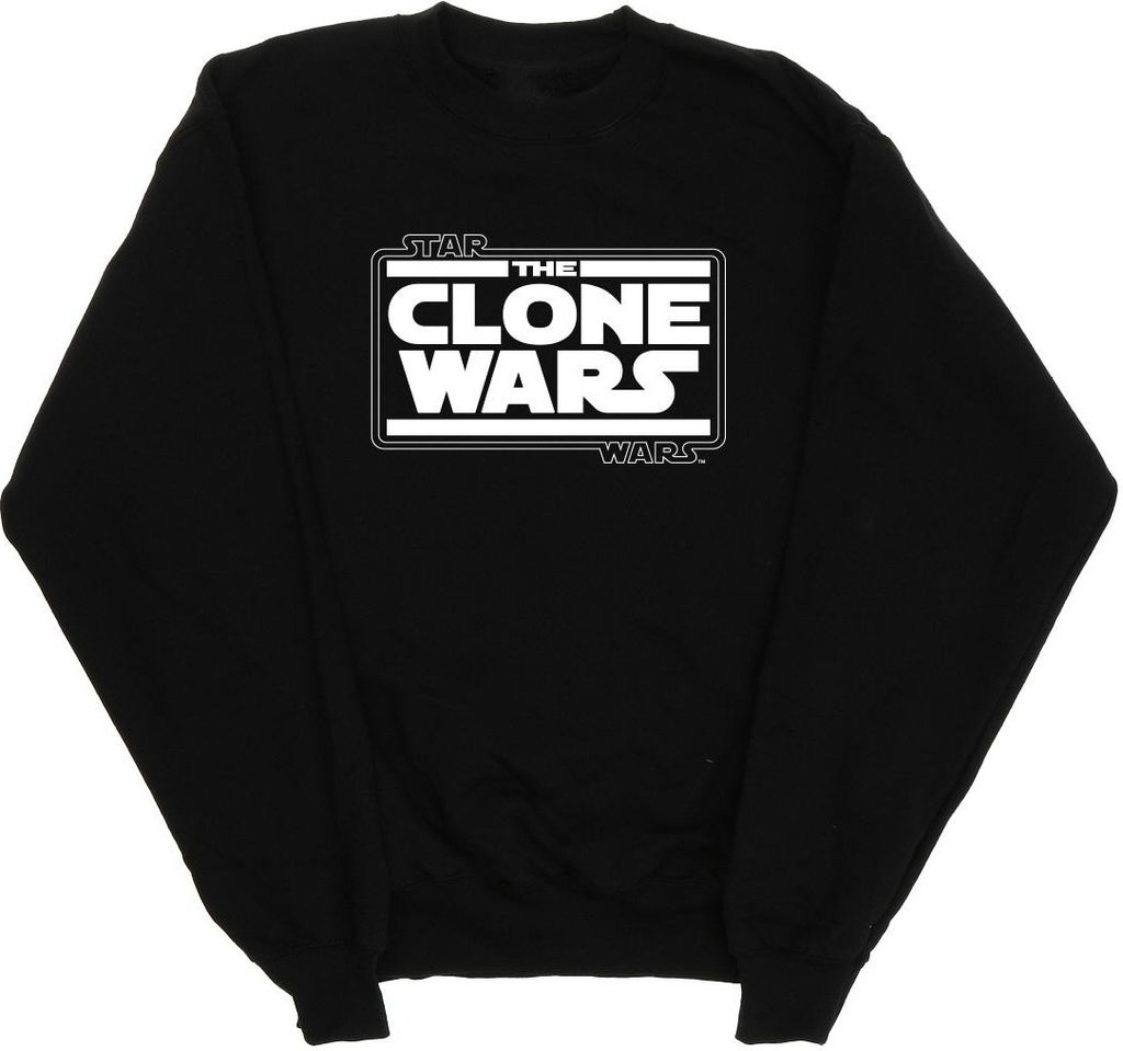 Star Wars - "Clone Wars" Sweatshirt für Herren BI44201 (4XL) (Schwarz)