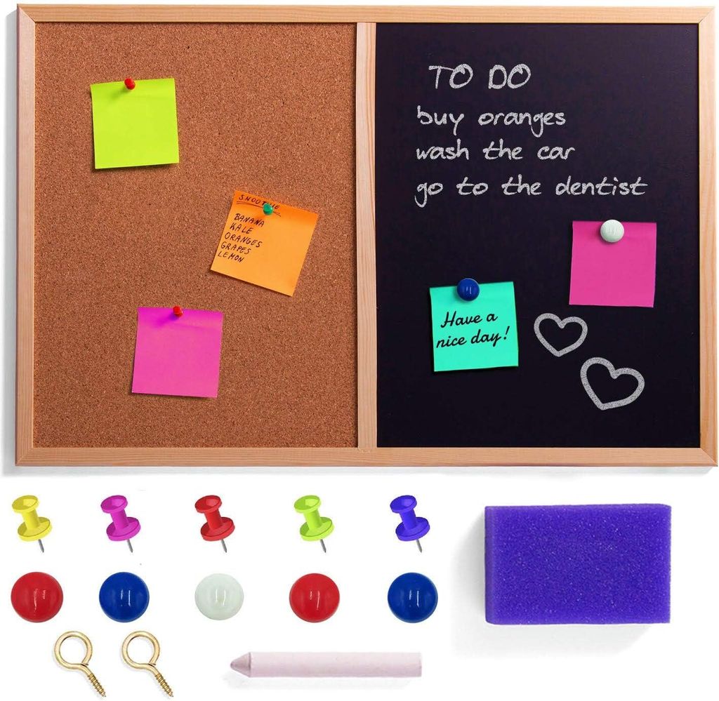 Creative Home 90 x 60 cm (+/-3cm) Magnetisch Kreidetafel Produktbild 