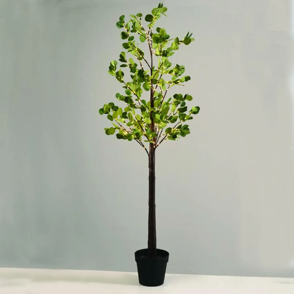 Arbre Lumineux Eucalyptus Décoration Noël et Jardin 180 cm LED 230V