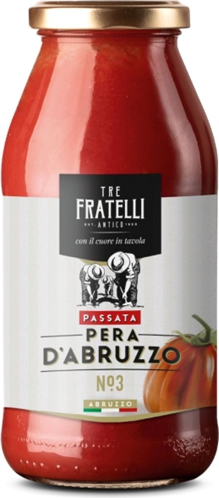 Passata Pera d'Abruzzo 500 gr. - Tre Fratelli