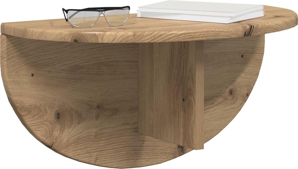 vidaXL Wandregal Artisan-Eiche 48 x 24 x 24 cm Holzwerkstoff