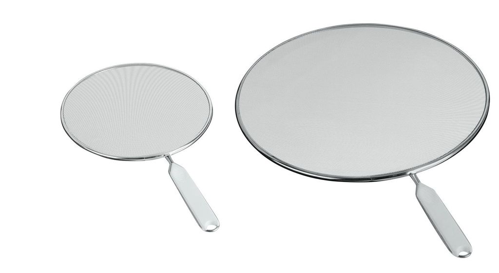 METALTEX 206121080 Paraspruzzi Fritto 21 cm, stagnato Immagine del prodotto 