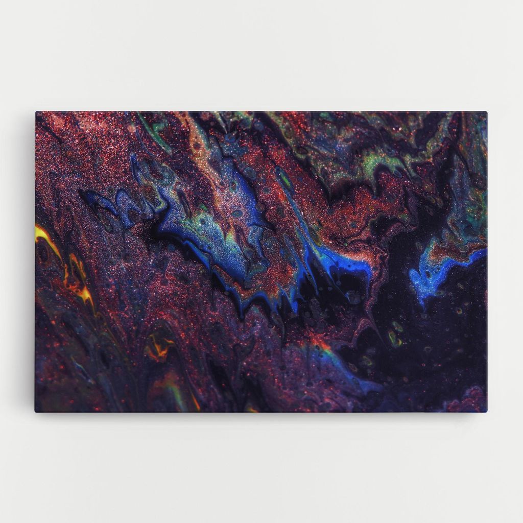 ARTHUB Leinwandbild 80x120 cm, Abstract Shadows | Wohnzimmerdekoration, Hängende Bilder, Wanddekoration, Heimdekoration, Abstrakte, Abstrakte Kunst