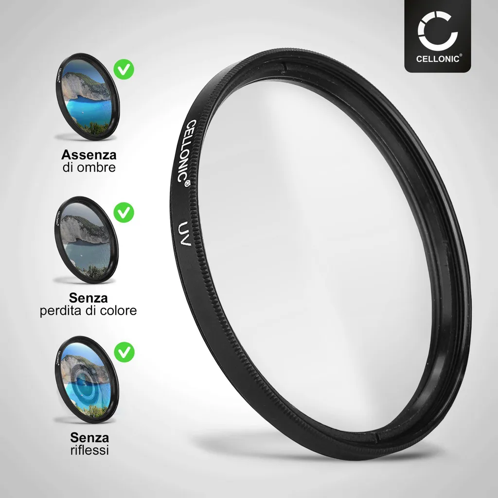 Filtro UV CELLONIC Slim: Protezione Lente e Nitidezza Professionale - 3