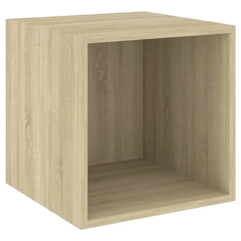 Armadio a Muro Rovere Sonoma 37x37x37 cm - Pensile Design in Legno