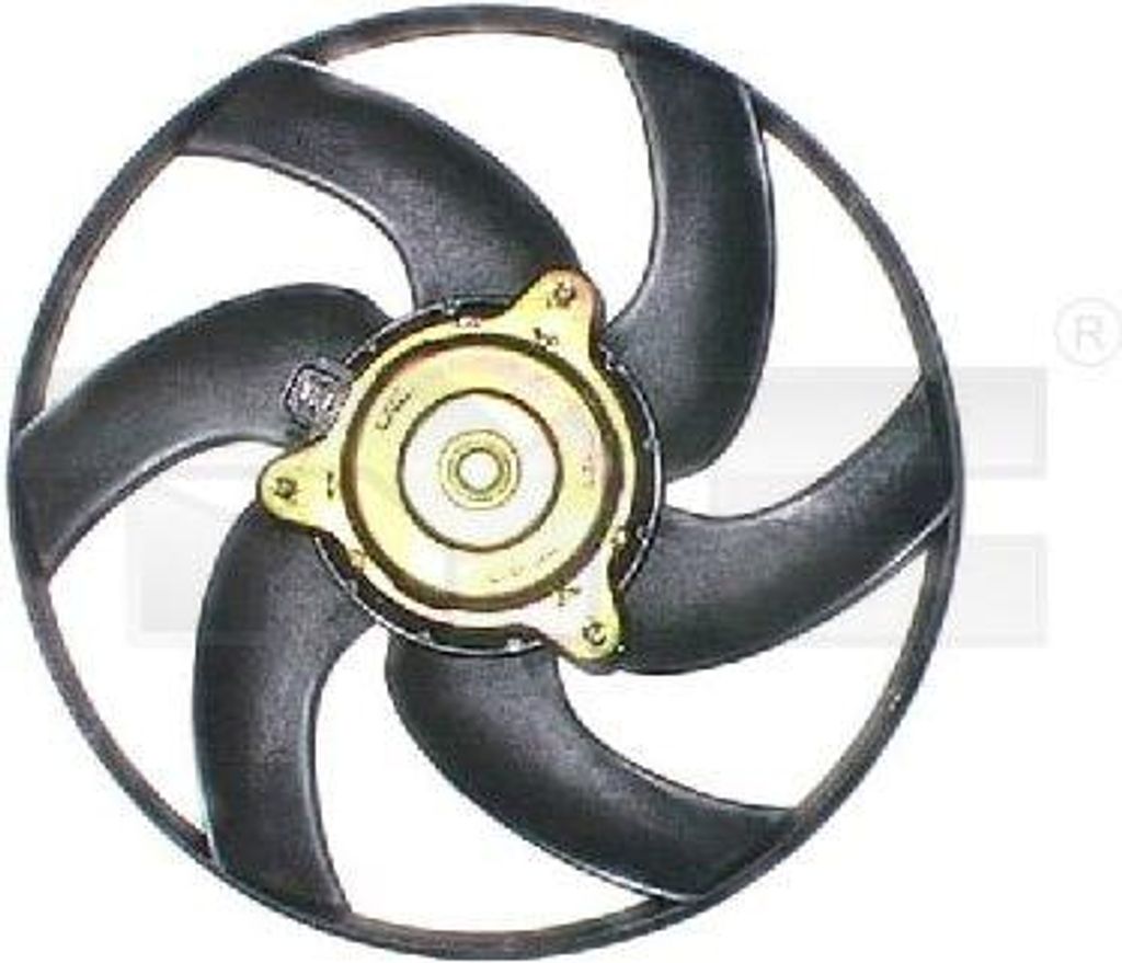 TYC 805-0013 Kühlerlüfter OE 1250F0 kompatibel mit Berlingo, Xantia, Xsara, ZX, 306, 406, Partner