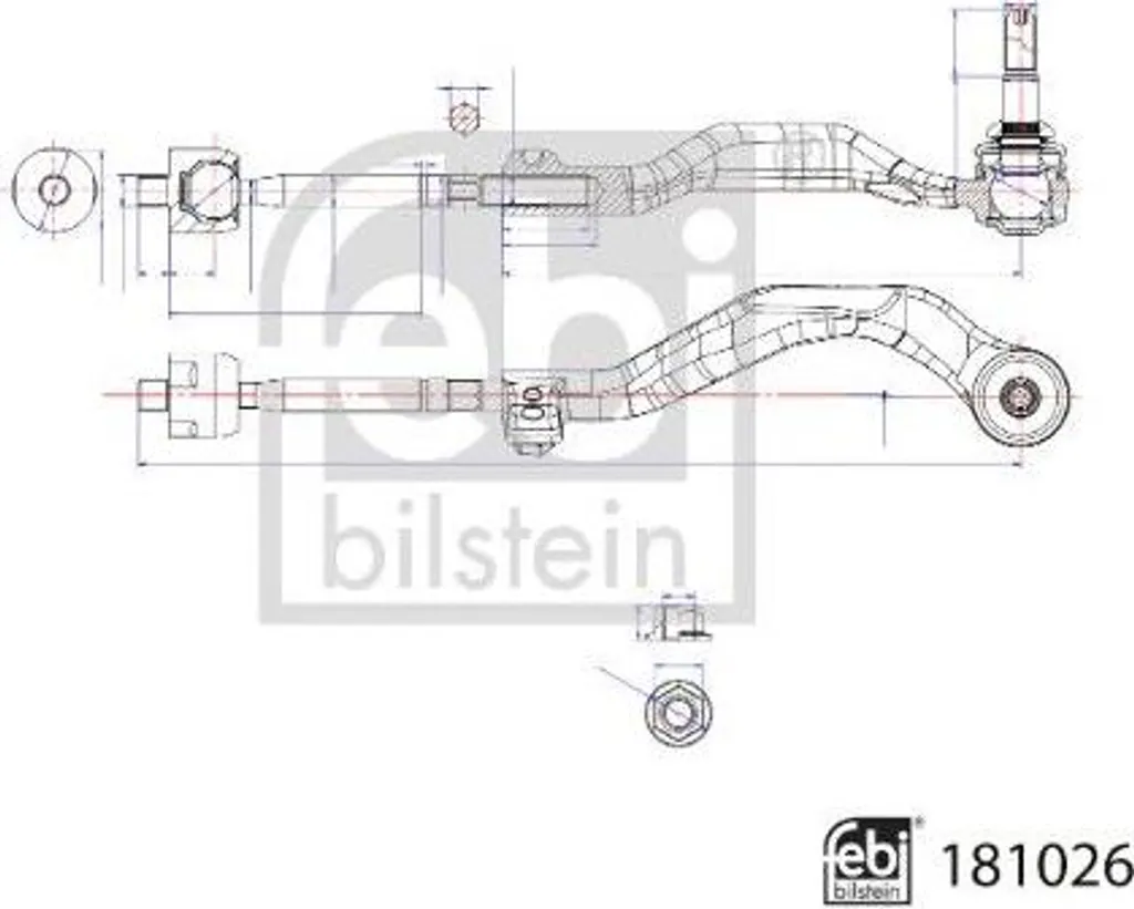 Biellette de direction pour Mini - FEBI BILSTEIN 181026 Qualité OE