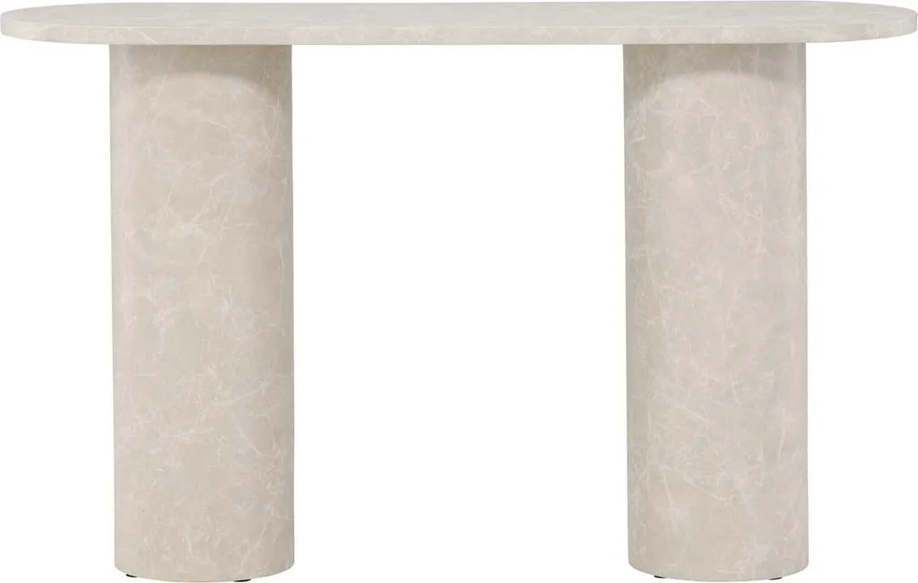 Narvik Table d'Appoint Beige - Bout de Canapé Design Scandinave Épuré