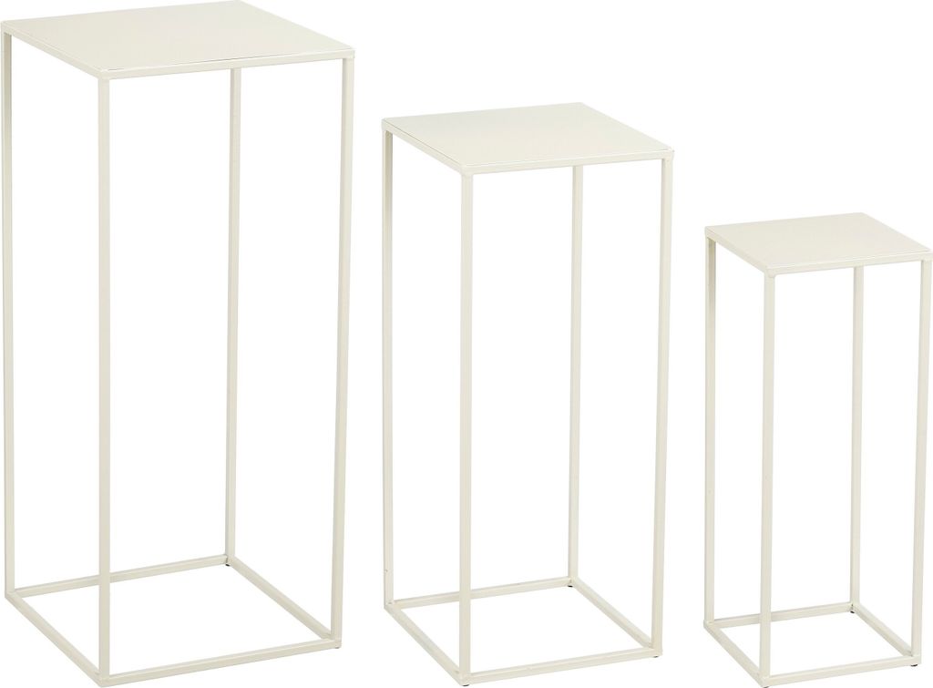Mica Decorations Quinty Beistelltisch - 3er-Set - L30 x B30 Produktbild 