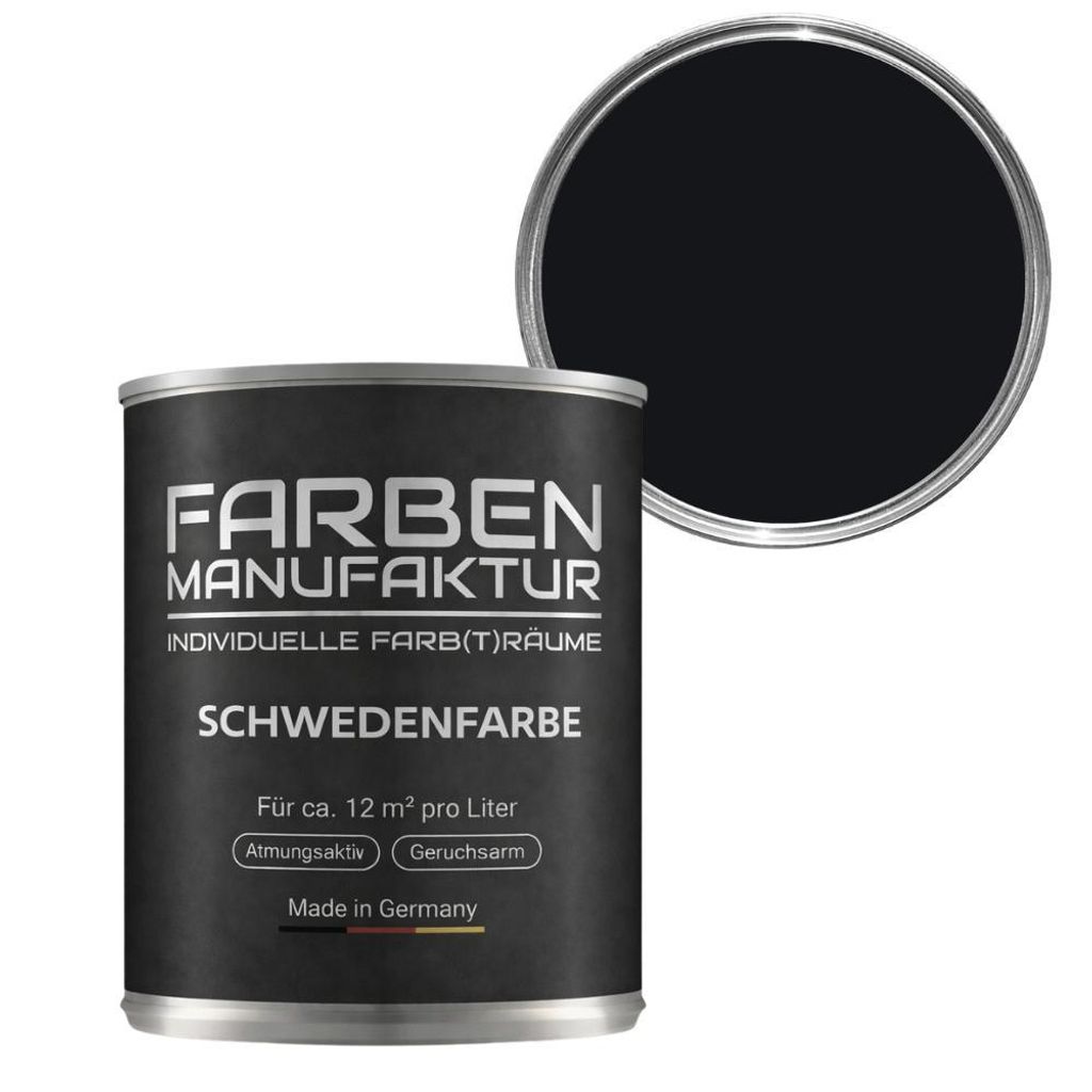 Schwedenfarbe Holzfarbe Holzlack Wetterschutzfarbe deckend Produktbild 