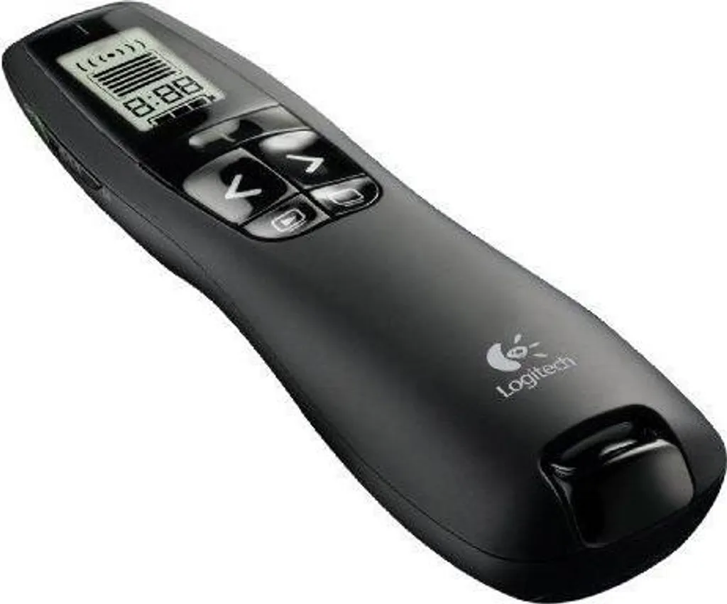 Télécommande de Présentation Logitech R800 Noir pour Diaporamas Pro
